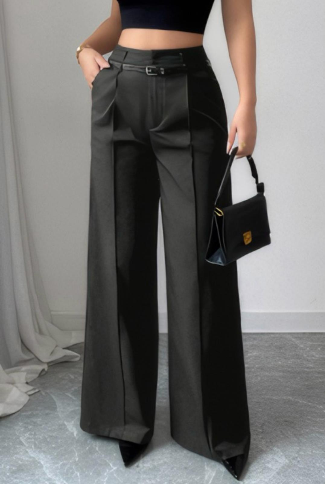 Elegant Dress Pants Black