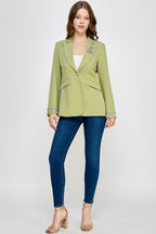 Crystal Bloom Blazer